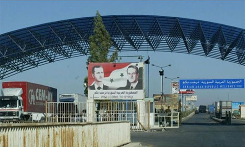 Reabre el paso de Nasib en la frontera entre Siria y Jordania